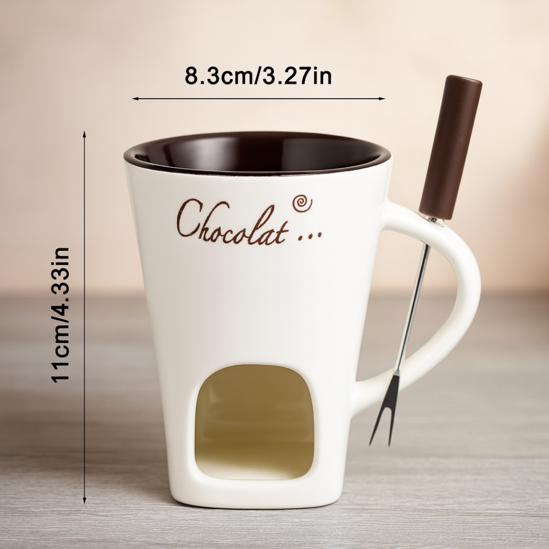 ChocoGlow Cup™ — The Magical Christmas Fondue Mug