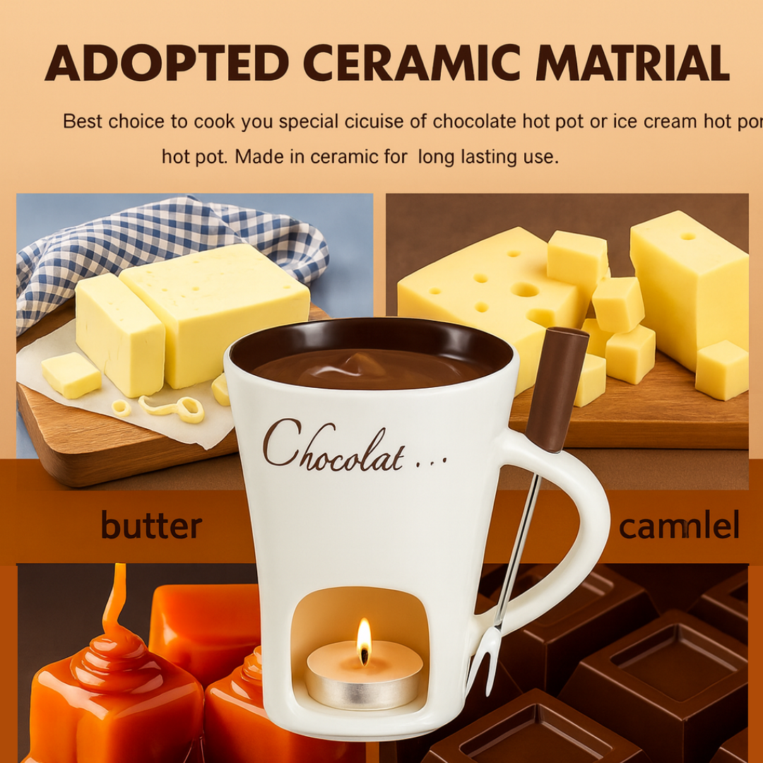 ChocoGlow Cup™ — The Magical Christmas Fondue Mug