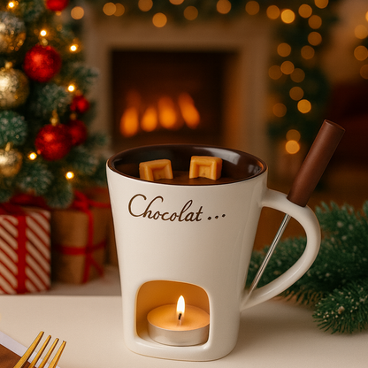 ChocoGlow Cup™ — The Magical Christmas Fondue Mug